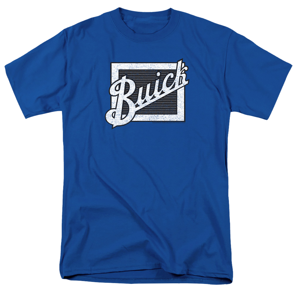 Buick Distressed Emblem - Men's Regular Fit T-Shirt Men's Regular Fit T-Shirt Buick