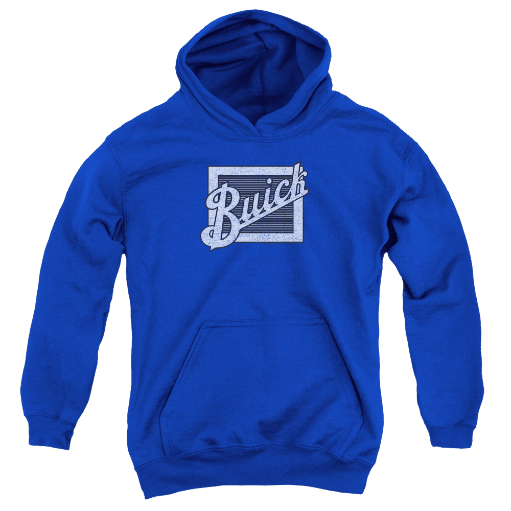 Buick Distressed Emblem - Youth Hoodie (Ages 8-12) Youth Hoodie (Ages 8-12) Buick