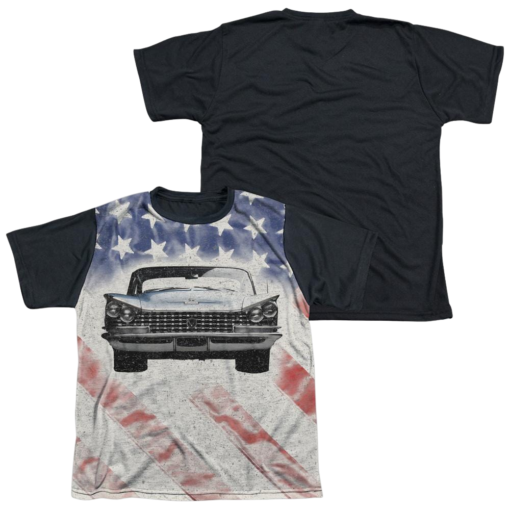 Buick 1959 Electra Flag - Youth Black Back T-Shirt (Ages 8-12) Youth Black Back T-Shirt (Ages 8-12) Buick
