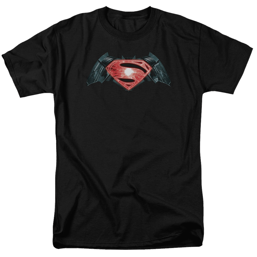 Batman v Superman Industrial Logo - Men's Regular Fit T-Shirt Men's Regular Fit T-Shirt Batman