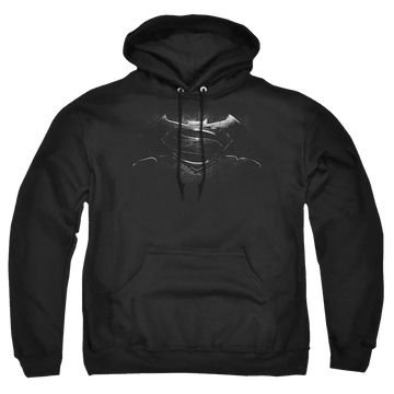 Batman v Superman Bw Logo - Pullover Hoodie Pullover Hoodie Batman