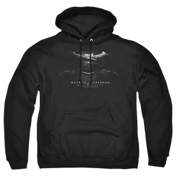 Batman v Superman Bw Logo - Pullover Hoodie Pullover Hoodie Batman