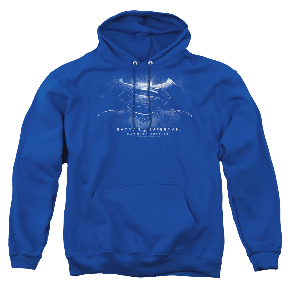 Batman v Superman Bw Logo - Pullover Hoodie Pullover Hoodie Batman