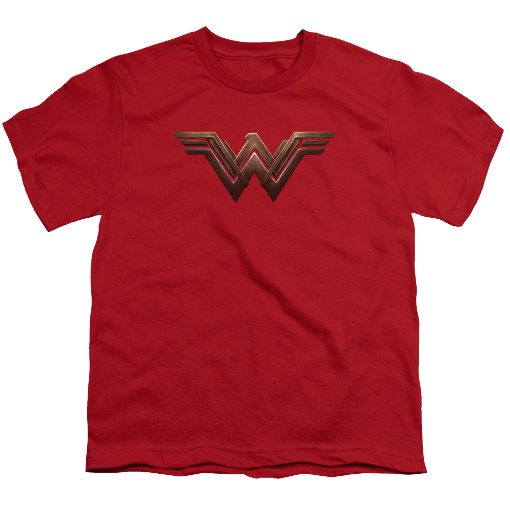 Batman v Superman Ww Shield - Youth T-Shirt Youth T-Shirt (Ages 8-12) Batman
