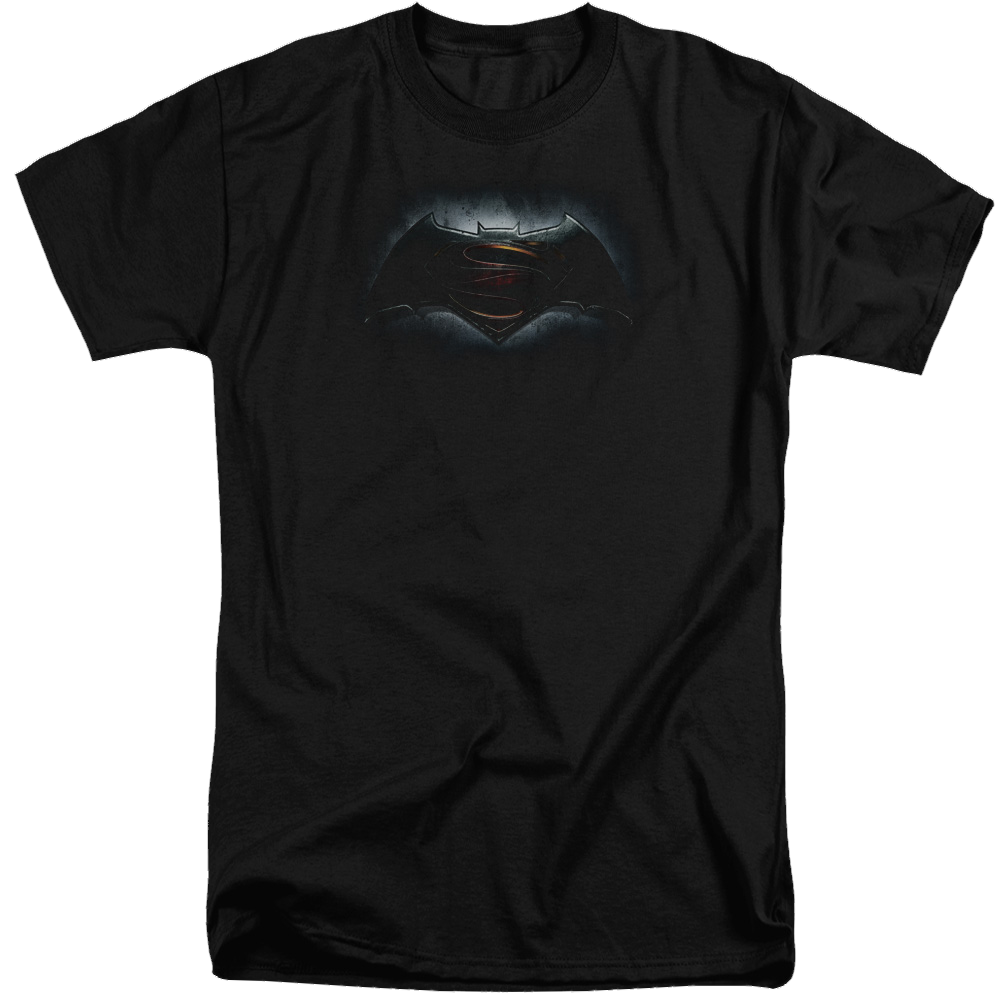 Batman v Superman Logo - Men's Tall Fit T-Shirt Men's Tall Fit T-Shirt Batman