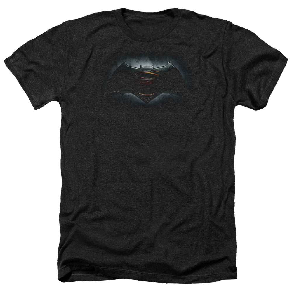 Batman v Superman Logo - Men's Heather T-Shirt Men's Heather T-Shirt Batman