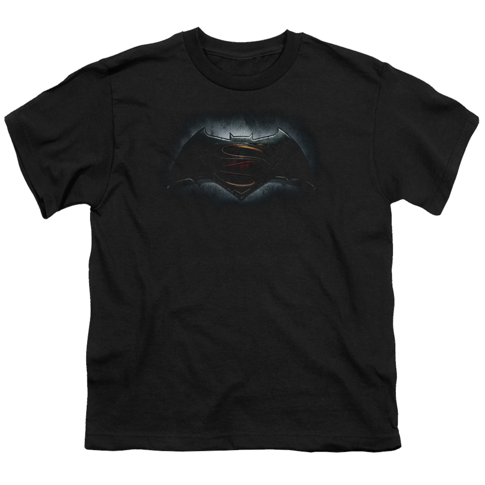 Batman v Superman Logo - Youth T-Shirt Youth T-Shirt (Ages 8-12) Batman
