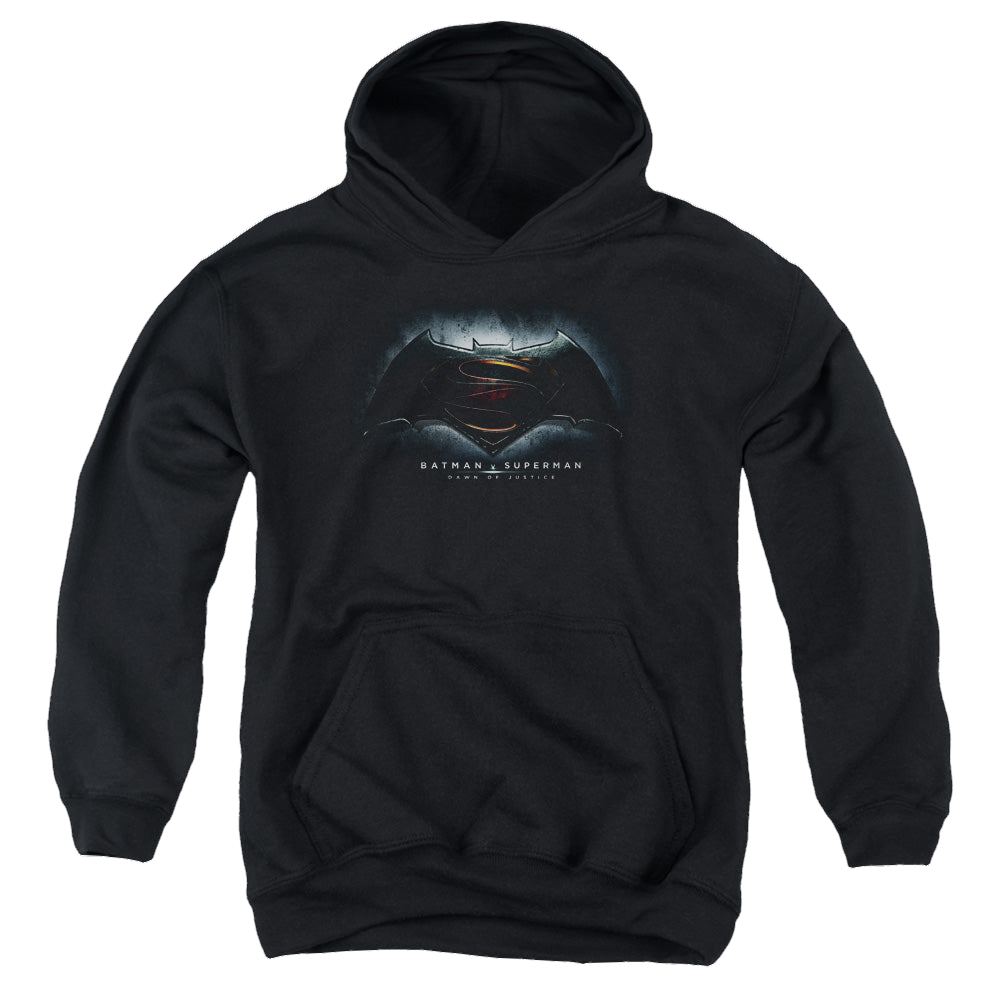 Batman v Superman Logo - Youth Hoodie Youth Hoodie (Ages 8-12) Batman