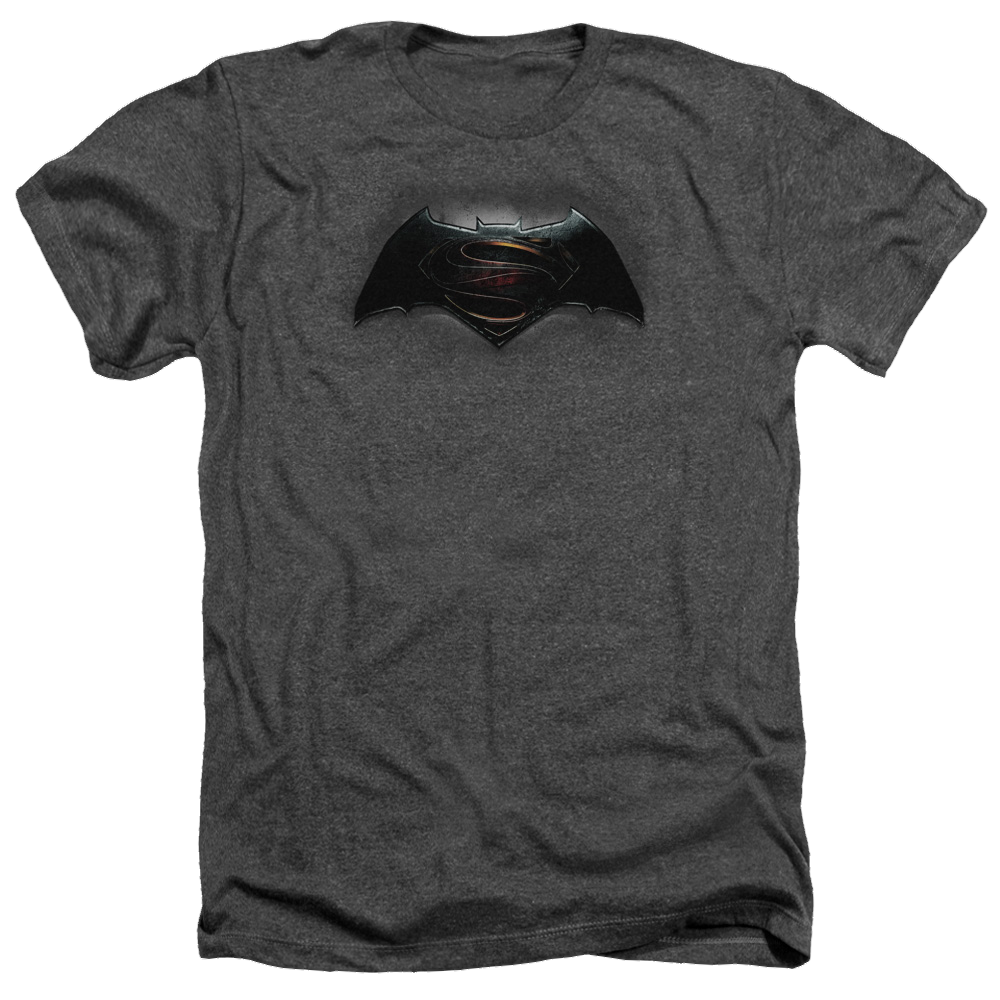 Batman v Superman Logo - Men's Heather T-Shirt Men's Heather T-Shirt Batman