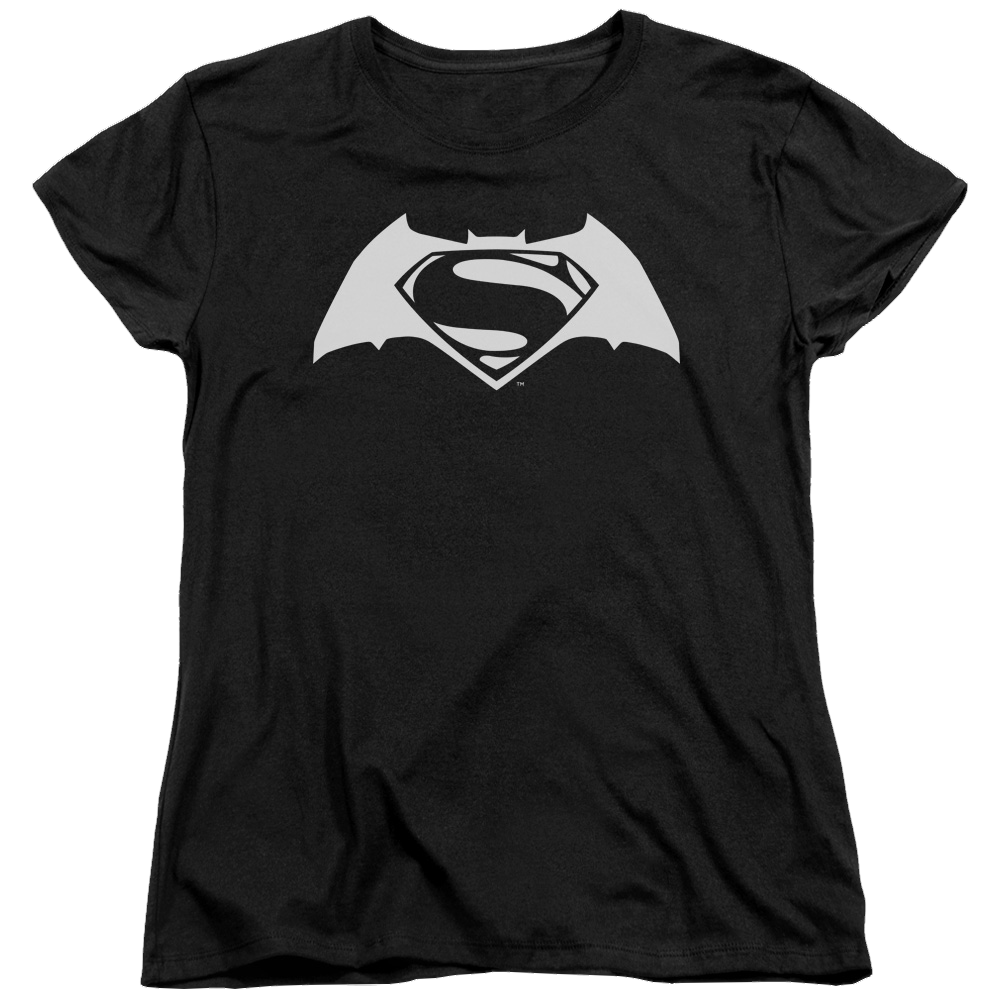 Batman v Superman Simple Logo - Women's T-Shirt Women's T-Shirt Batman