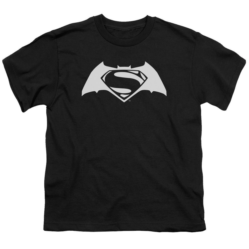 Batman v Superman Simple Logo - Youth T-Shirt Youth T-Shirt (Ages 8-12) Batman