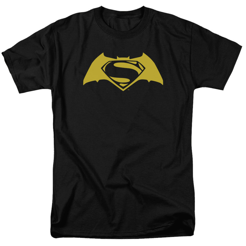 Batman v Superman Simple Logo - Men's Regular Fit T-Shirt Men's Regular Fit T-Shirt Batman