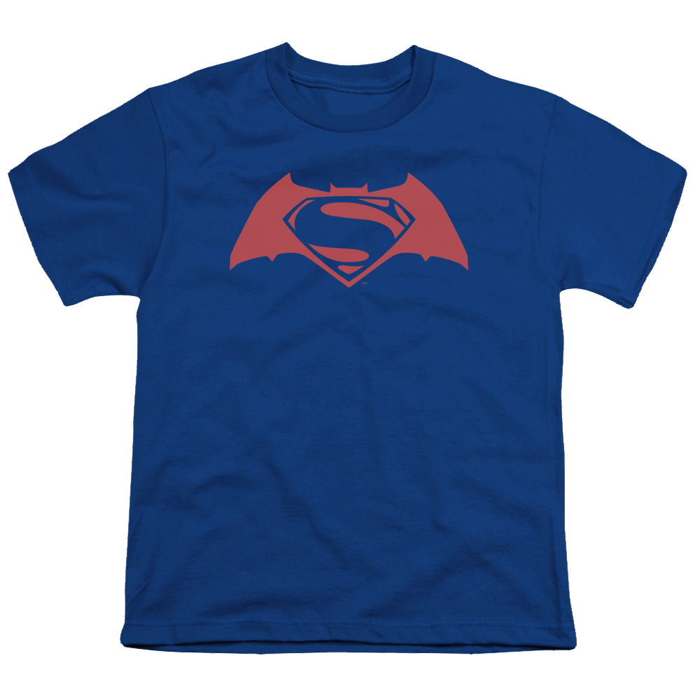Batman v Superman Simple Logo - Youth T-Shirt Youth T-Shirt (Ages 8-12) Batman