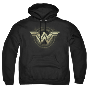 Batman v Superman Ancient Emblems - Pullover Hoodie Pullover Hoodie Batman
