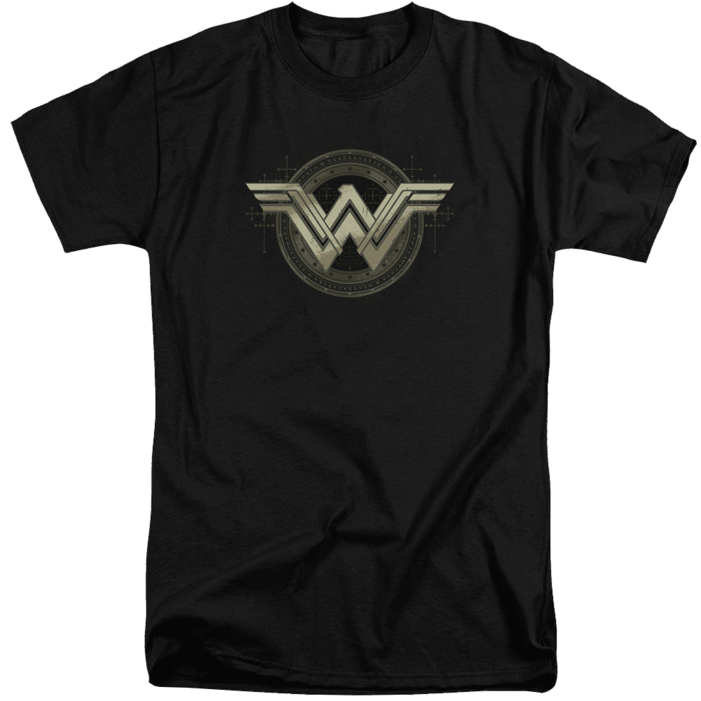 Batman v Superman Ancient Emblems - Men's Tall Fit T-Shirt Men's Tall Fit T-Shirt Batman