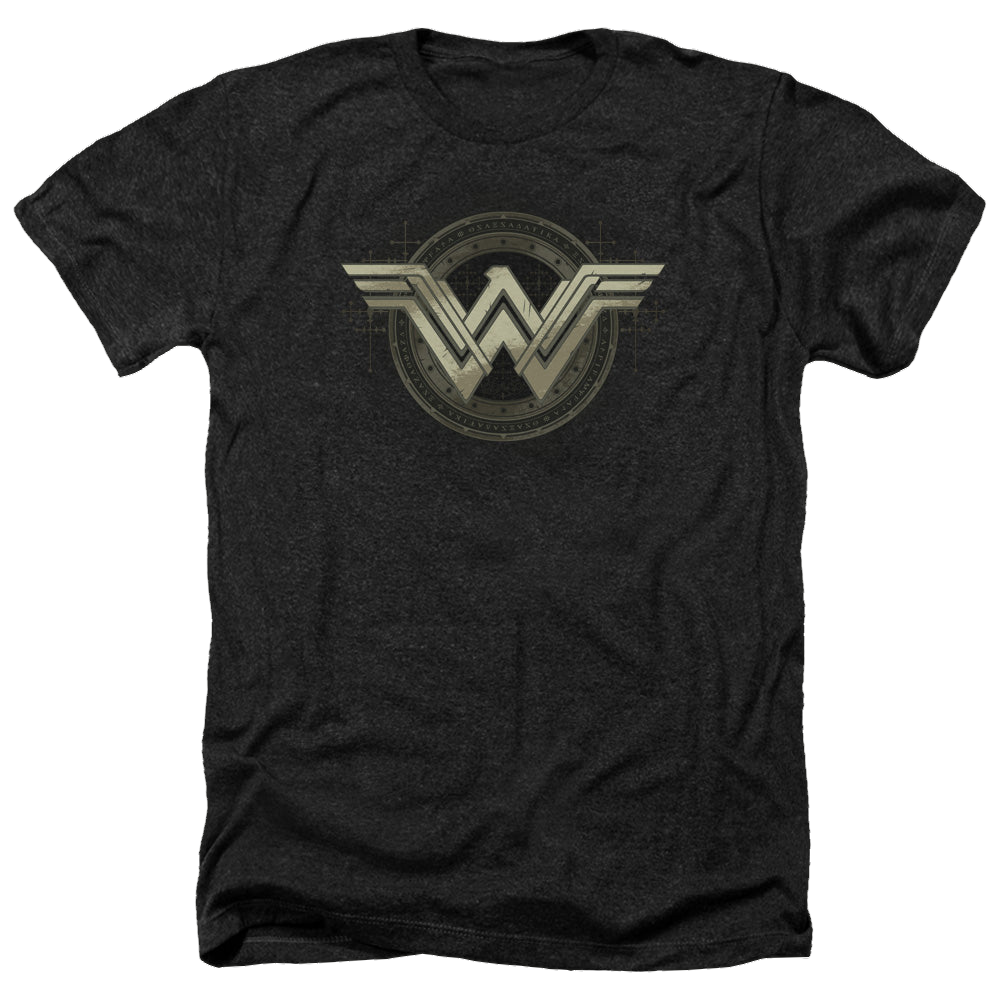 Batman v Superman Ancient Emblems - Men's Heather T-Shirt Men's Heather T-Shirt Batman