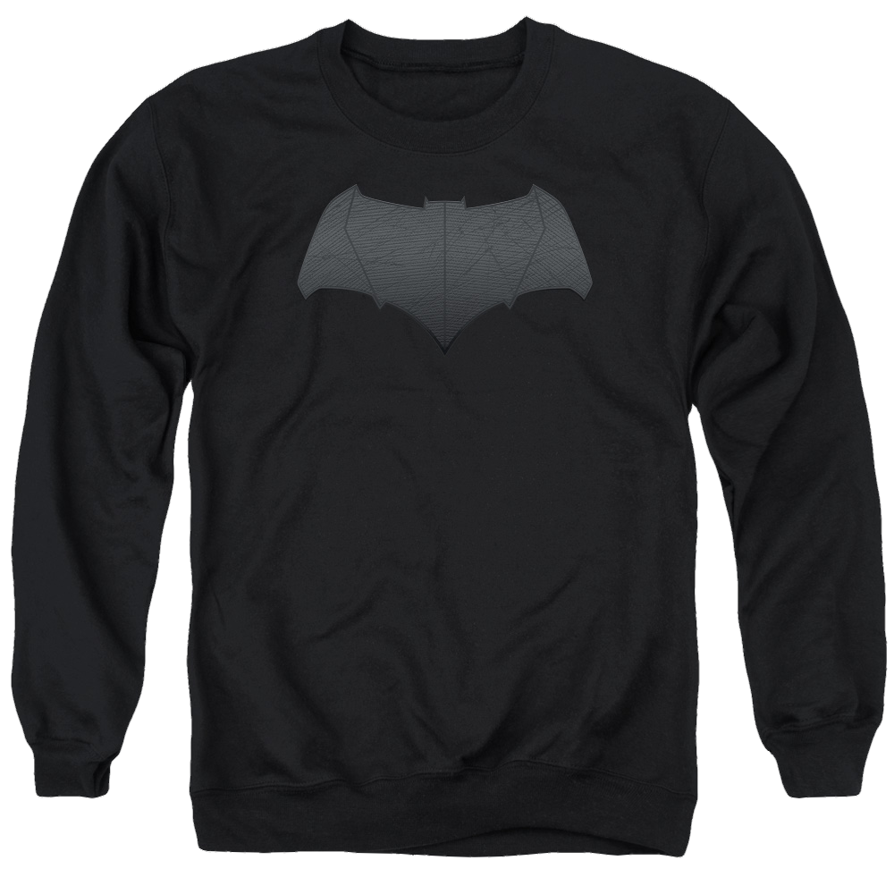 Batman v Superman Batman Logo - Men's Crewneck Sweatshirt Men's Crewneck Sweatshirt Batman