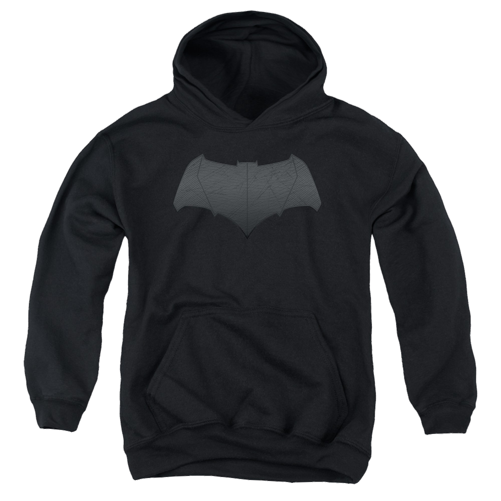 Batman v Superman Batman Logo - Youth Hoodie Youth Hoodie (Ages 8-12) Batman