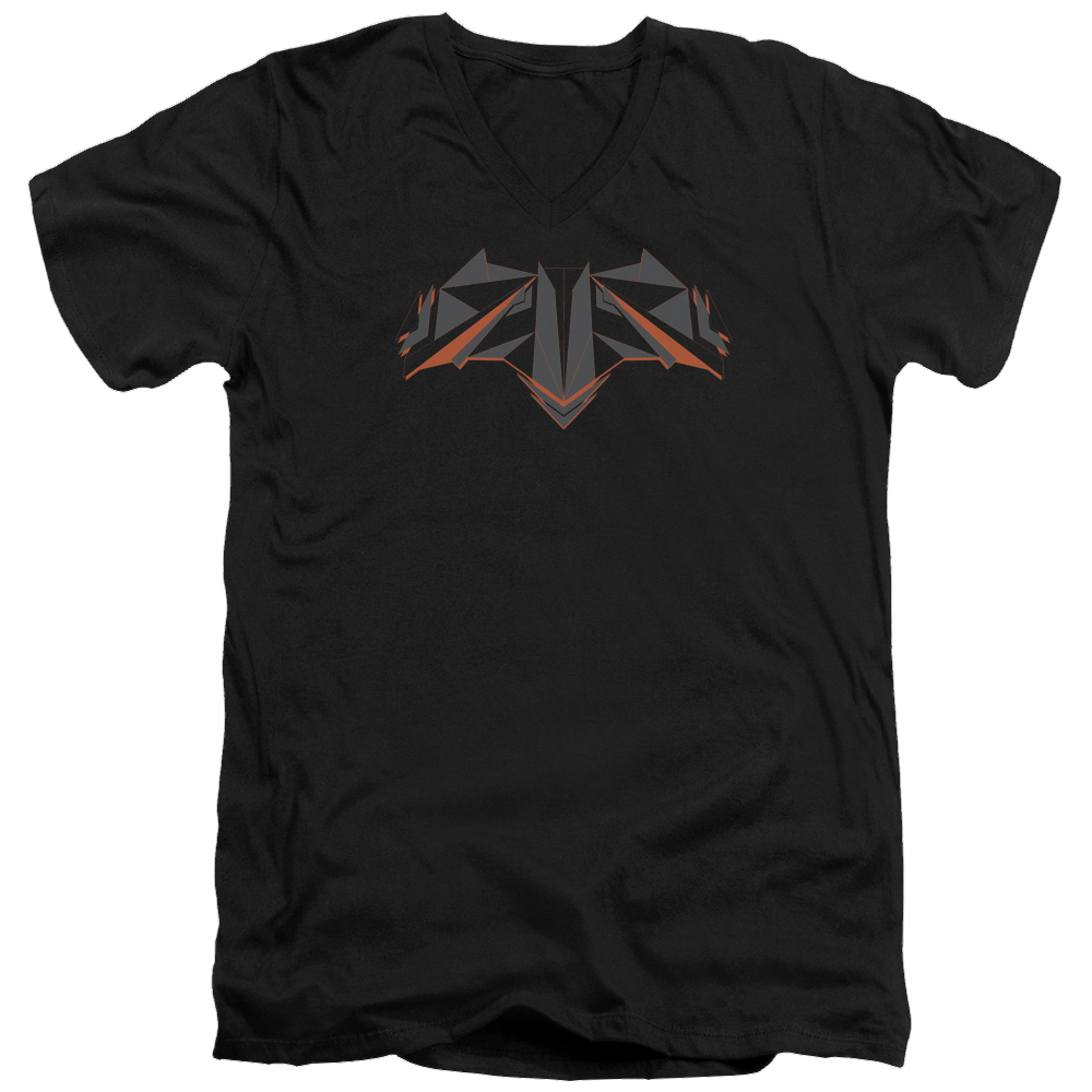 Batman v Superman Tech Bat Logo - Men's V-Neck T-Shirt Men's V-Neck T-Shirt Batman