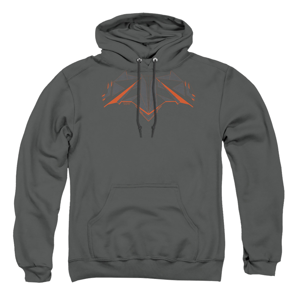 Batman v Superman Tech Bat Logo - Pullover Hoodie Pullover Hoodie Batman