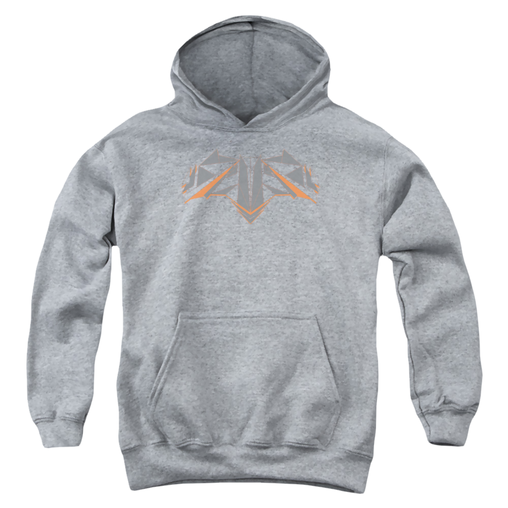 Batman v Superman Tech Bat Logo - Youth Hoodie Youth Hoodie (Ages 8-12) Batman
