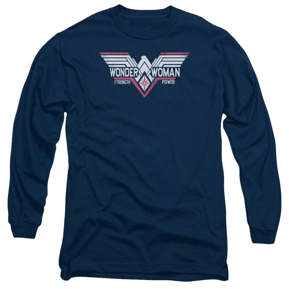 Batman v Superman Thunder Logo - Men's Long Sleeve T-Shirt Men's Long Sleeve T-Shirt Batman