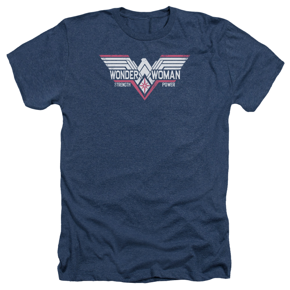 Batman v Superman Thunder Logo - Men's Heather T-Shirt Men's Heather T-Shirt Batman