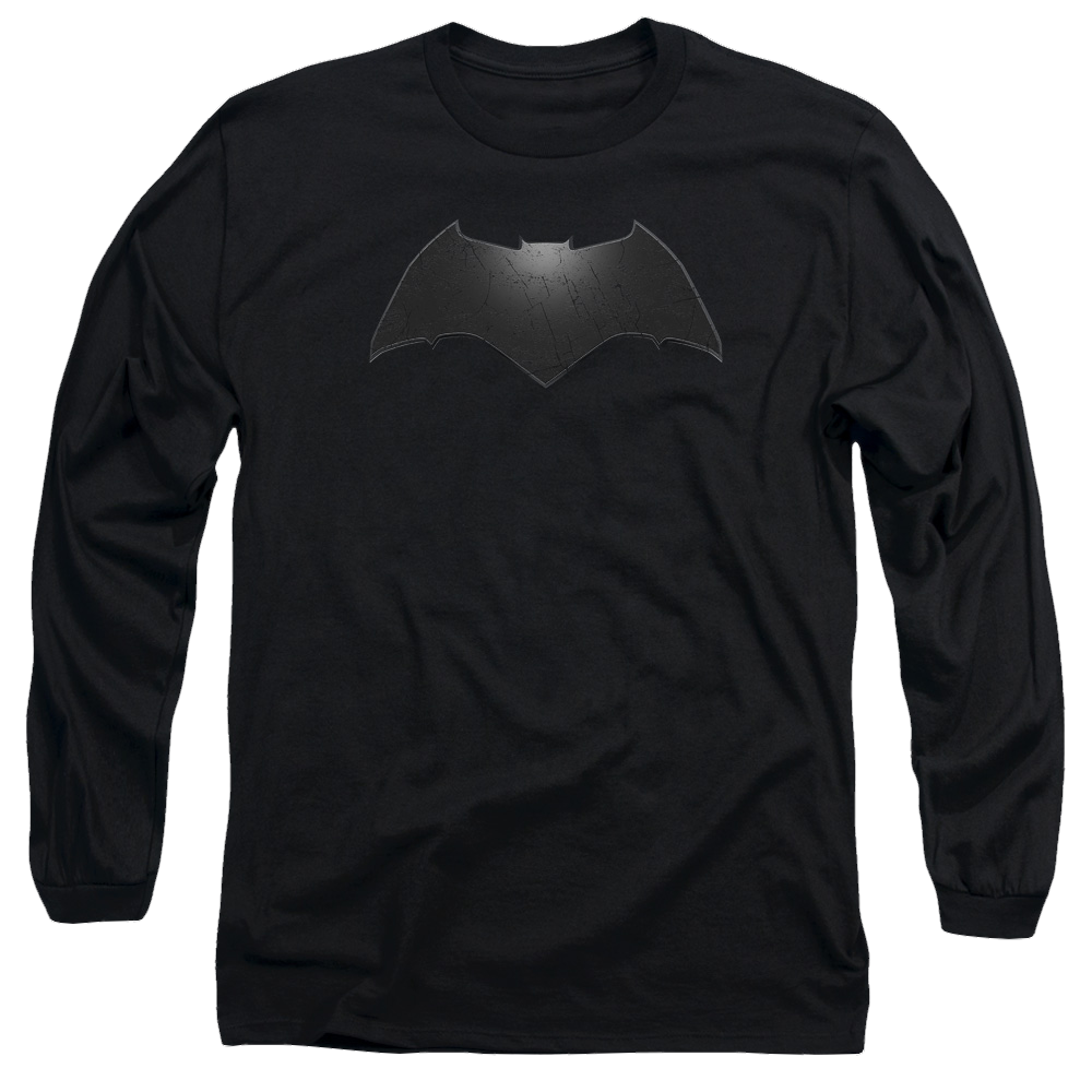 Batman v Superman Beveled Bat Logo - Men's Long Sleeve T-Shirt Men's Long Sleeve T-Shirt Batman