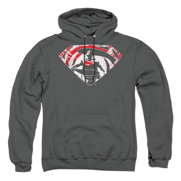Batman v Superman Super Splatter Logo - Pullover Hoodie Pullover Hoodie Batman