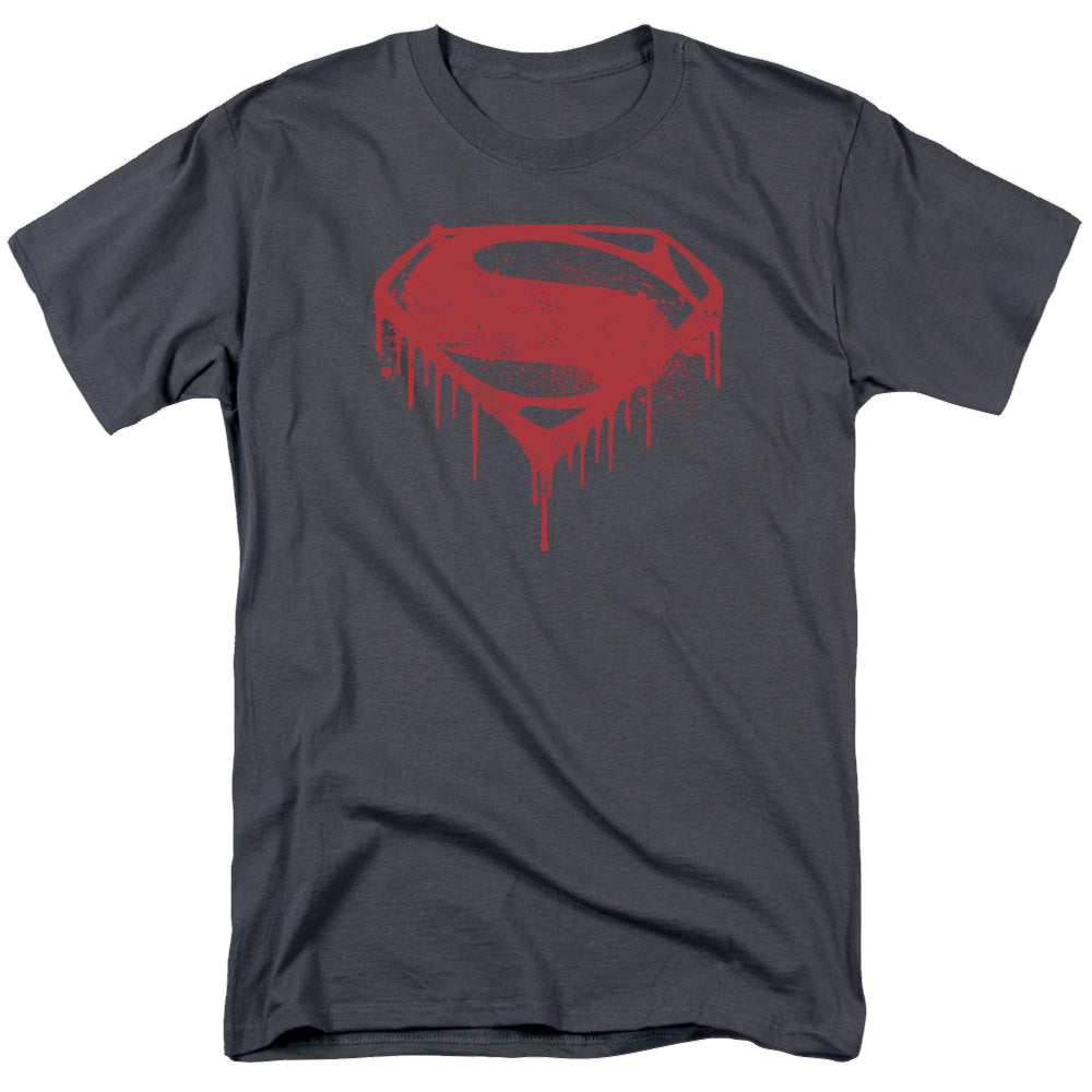 Batman v Superman Splattered - Men's Regular Fit T-Shirt Men's Regular Fit T-Shirt Batman