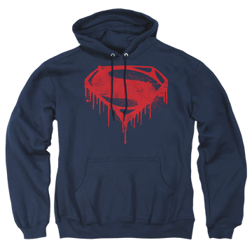 Batman v Superman Splattered - Pullover Hoodie Pullover Hoodie Batman