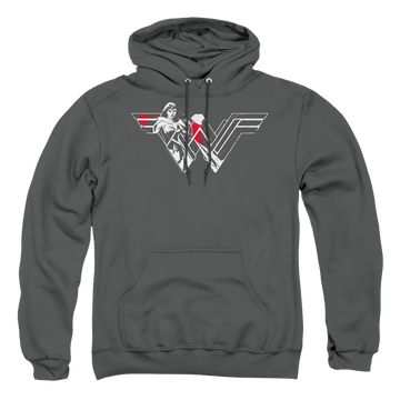 Batman v Superman Wonder Splatter Logo - Pullover Hoodie Pullover Hoodie Batman