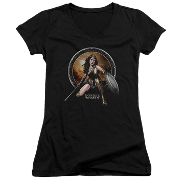 Batman v Superman Batlle Zone - Juniors V-Neck T-Shirt Juniors V-Neck T-Shirt Batman