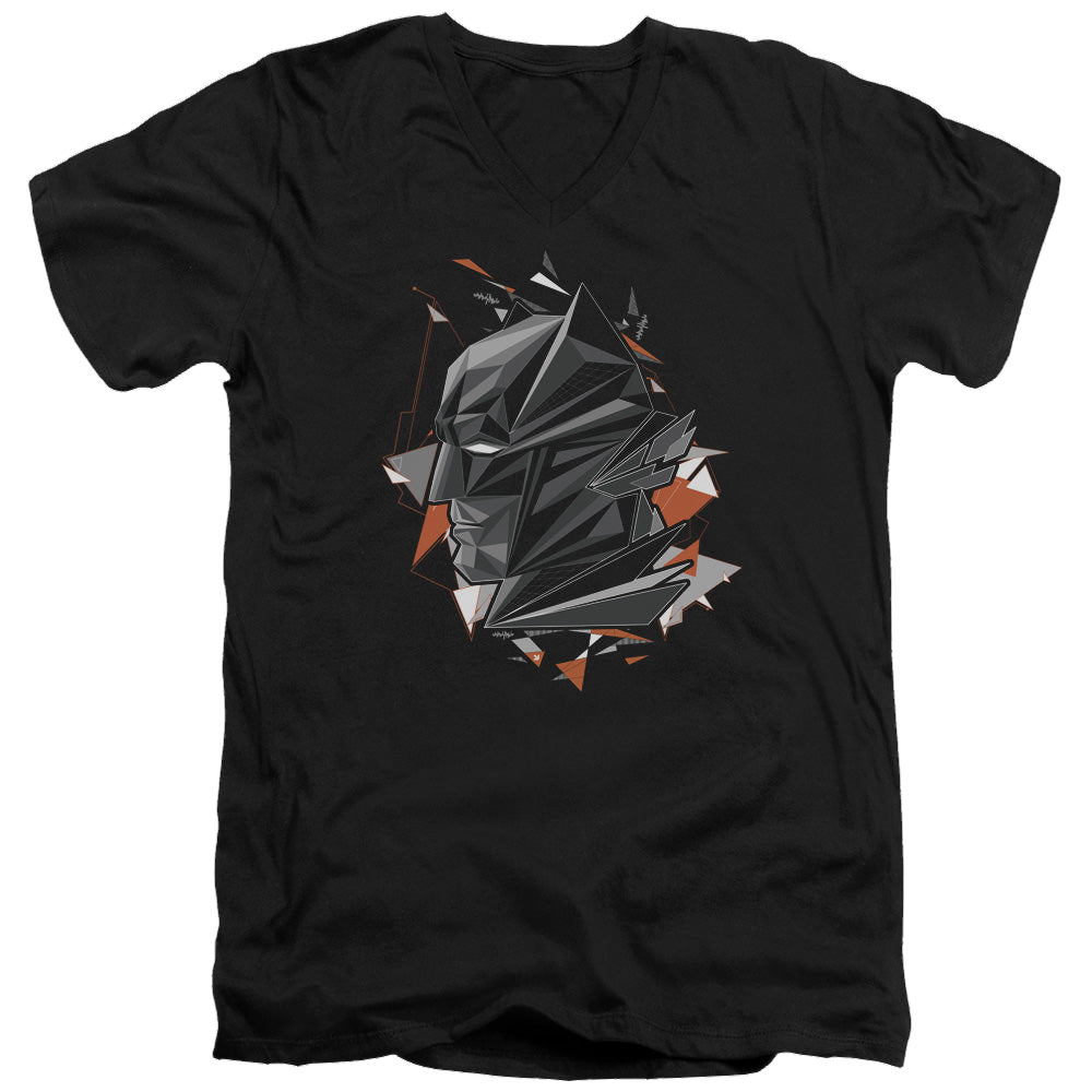 Batman v Superman Bat Head Tech - Men's V-Neck T-Shirt Men's V-Neck T-Shirt Batman