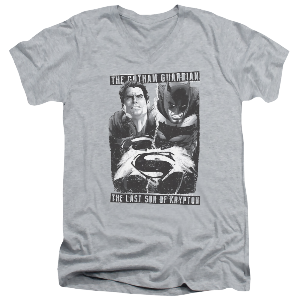 Batman v Superman Guardian V Son - Men's V-Neck T-Shirt Men's V-Neck T-Shirt Batman