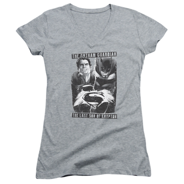 Batman v Superman Guardian V Son - Juniors V-Neck T-Shirt Juniors V-Neck T-Shirt Batman