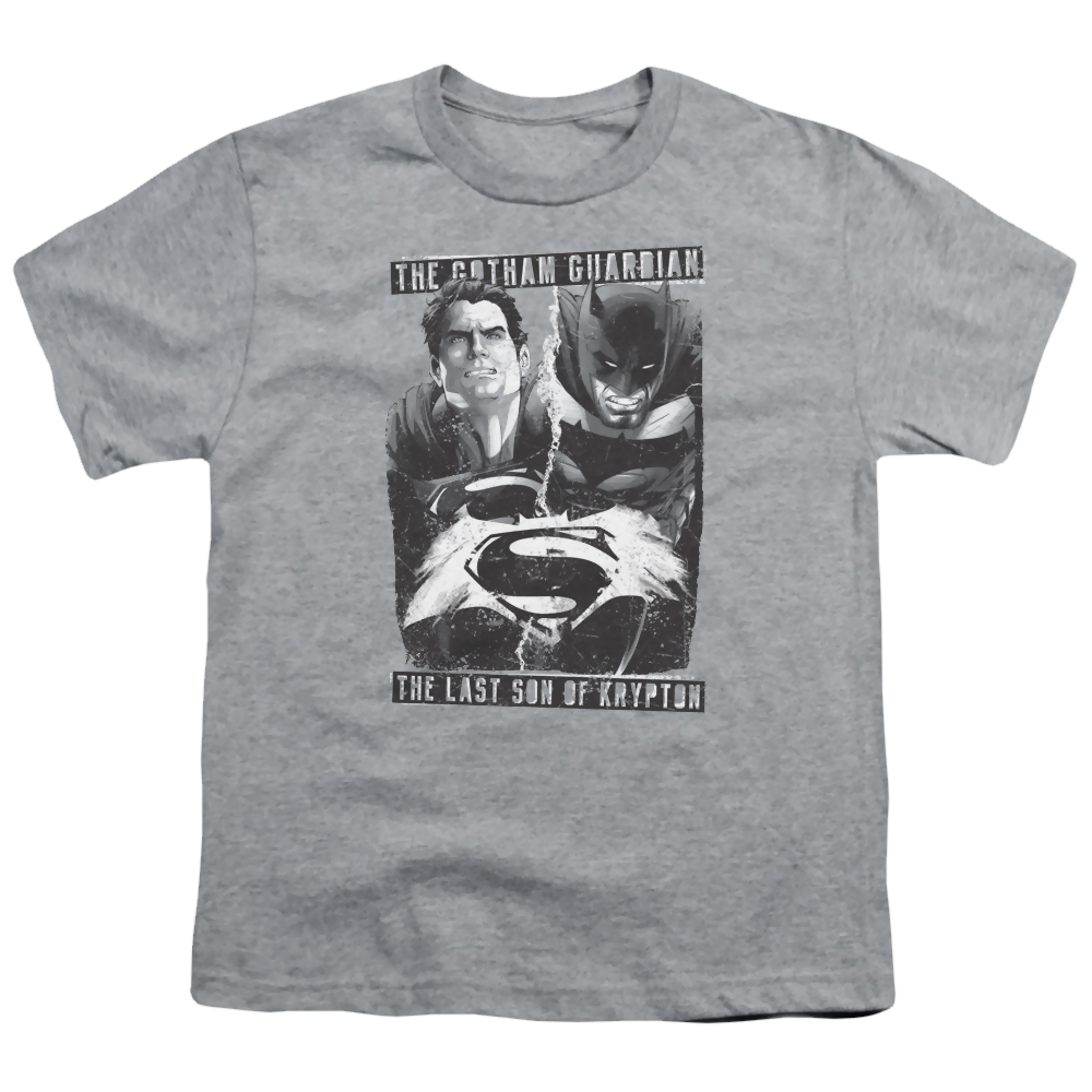 Batman v Superman Guardian V Son - Youth T-Shirt Youth T-Shirt (Ages 8-12) Batman