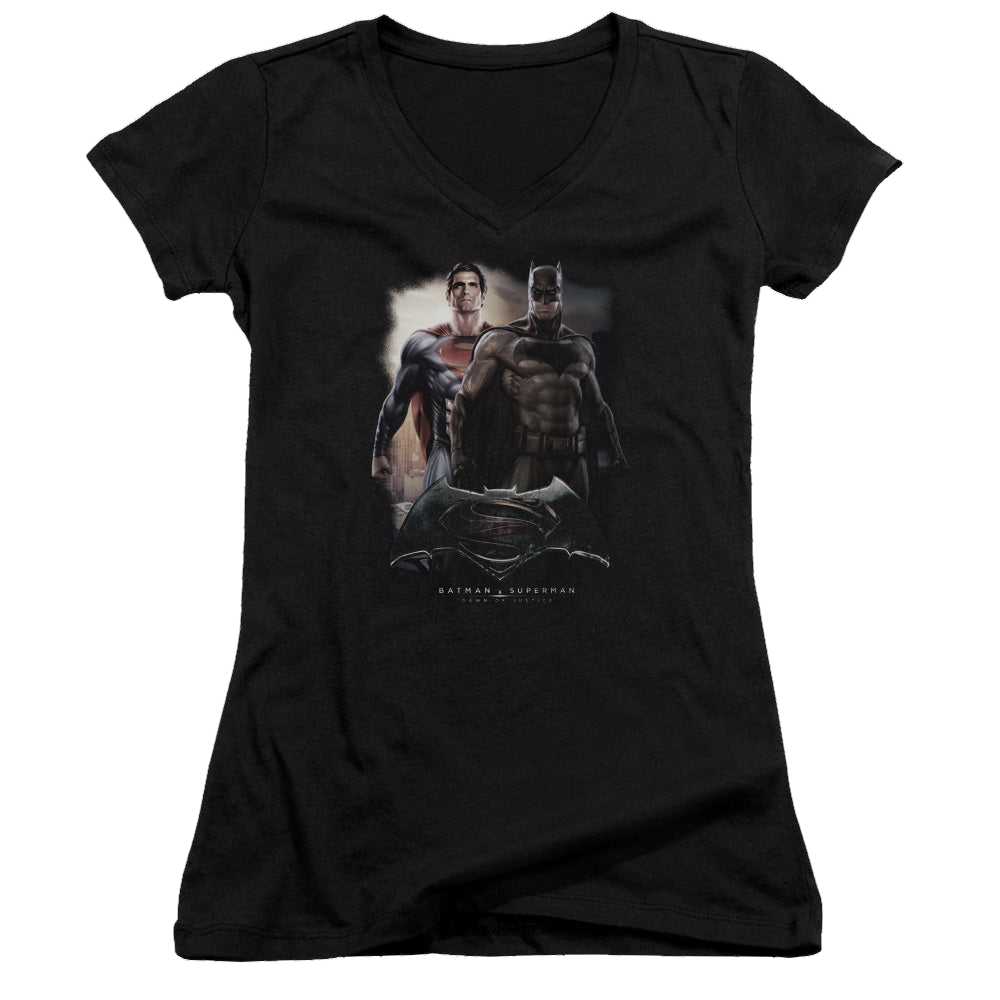 Batman v Superman Dawn - Juniors V-Neck T-Shirt Juniors V-Neck T-Shirt Batman