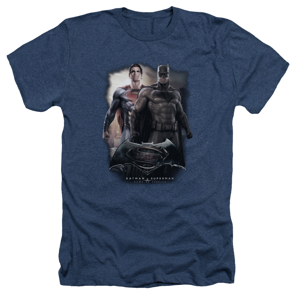 Batman v Superman Dawn - Men's Heather T-Shirt Men's Heather T-Shirt Batman