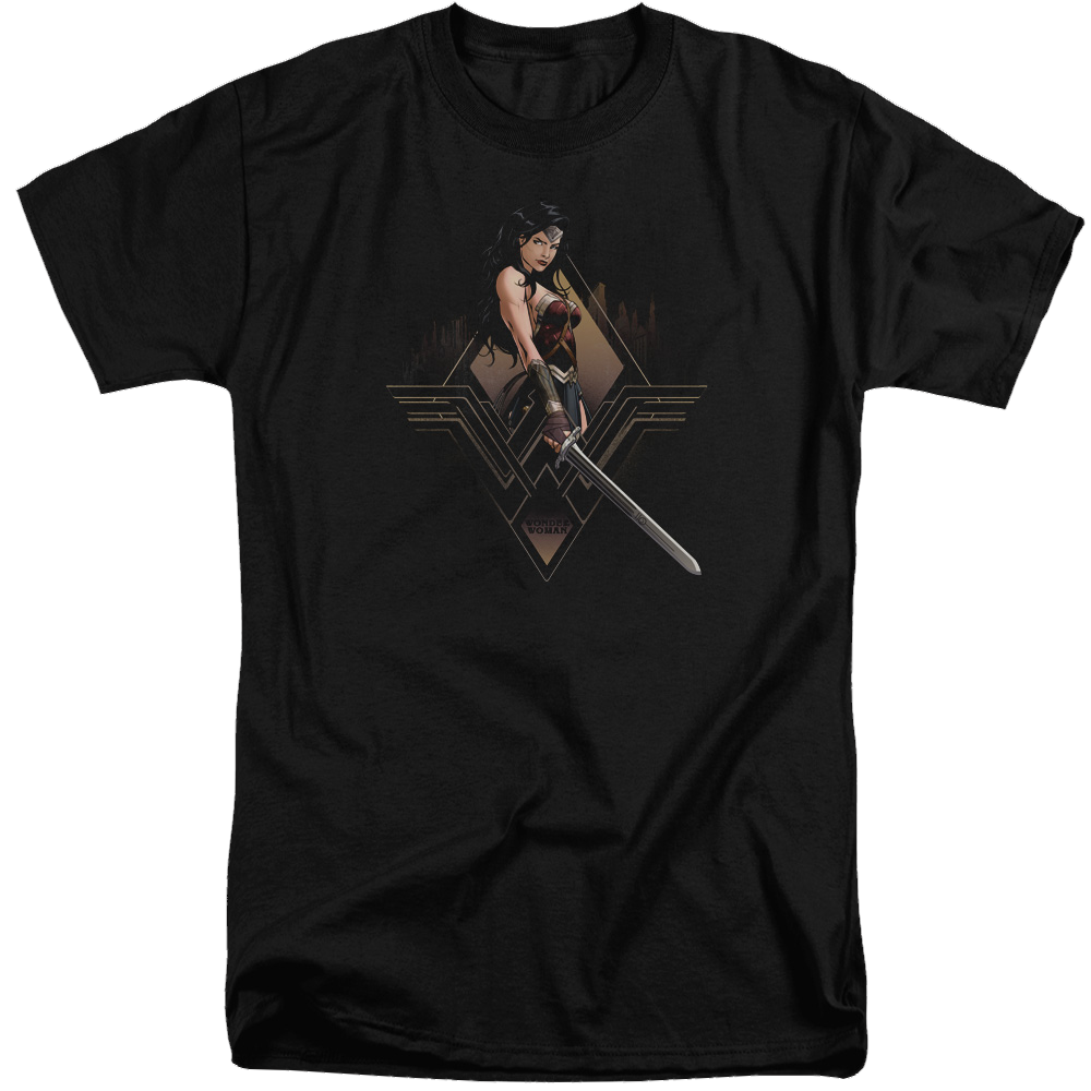 Batman v Superman City Girl - Men's Tall Fit T-Shirt Men's Tall Fit T-Shirt Batman