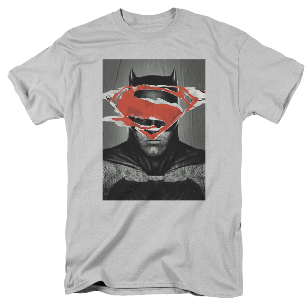 Batman v Superman Batman Poster - Men's Regular Fit T-Shirt Men's Regular Fit T-Shirt Batman