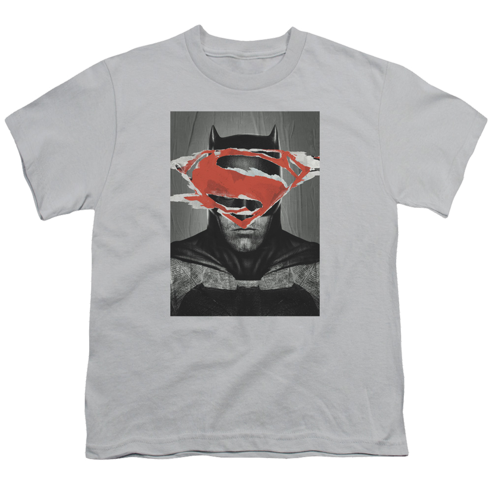 Batman v Superman Batman Poster - Youth T-Shirt Youth T-Shirt (Ages 8-12) Batman