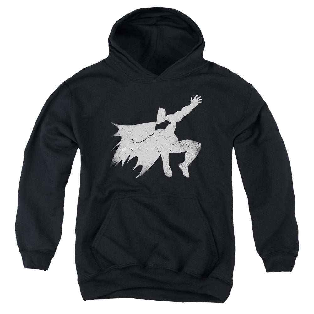 Batman v Superman Knight Silhouette - Youth Hoodie Youth Hoodie (Ages 8-12) Batman