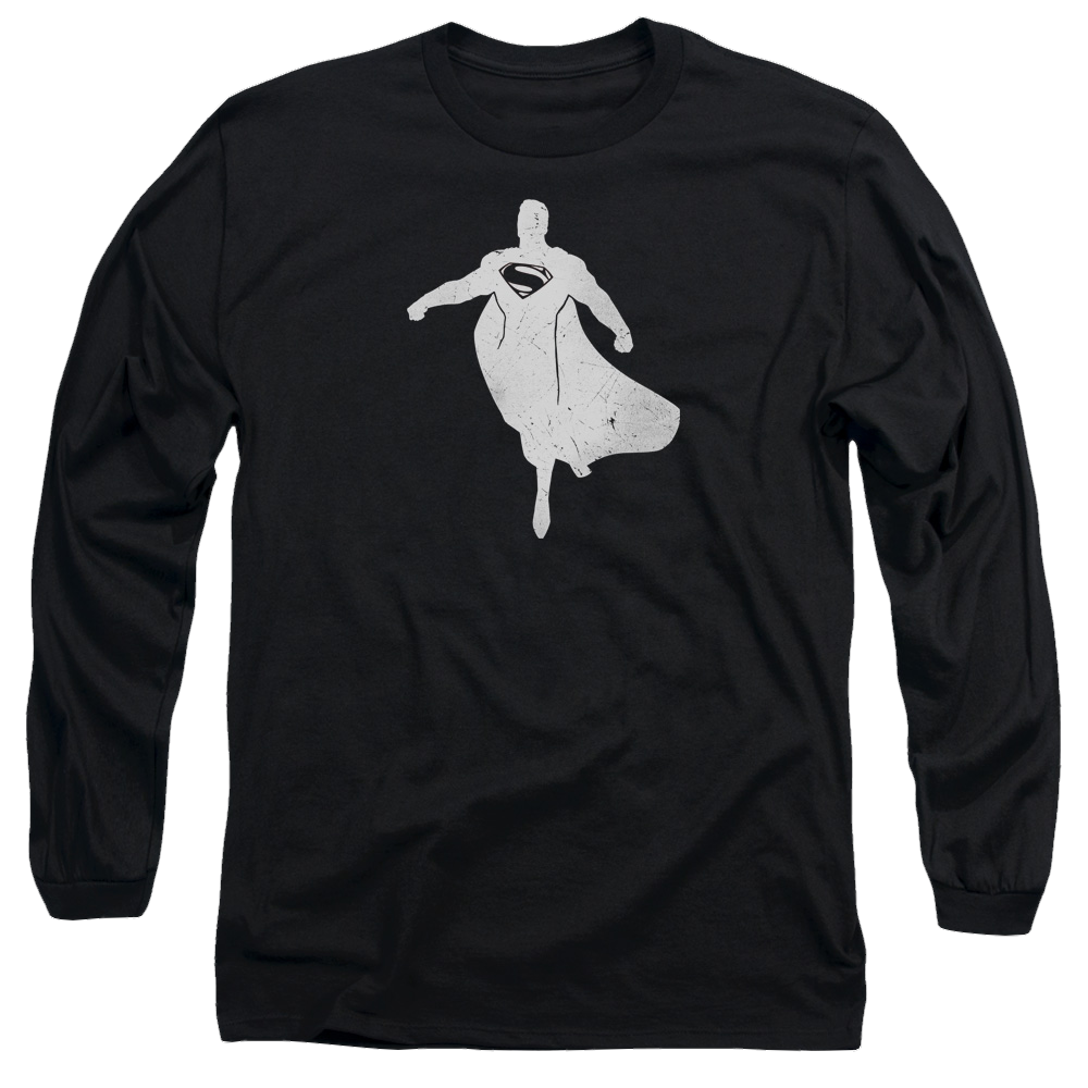 Batman v Superman Superman Silhouette - Men's Long Sleeve T-Shirt Men's Long Sleeve T-Shirt Batman