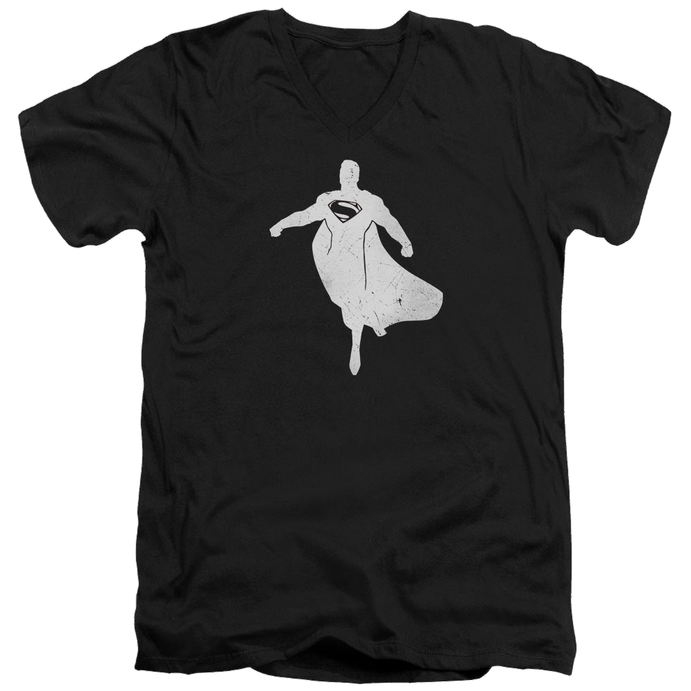 Batman v Superman Superman Silhouette - Men's V-Neck T-Shirt Men's V-Neck T-Shirt Batman