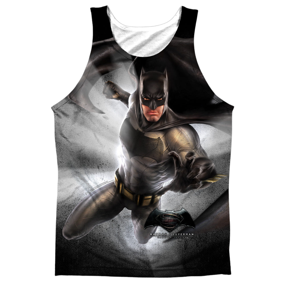 Batman v Superman Batman Light - Men's All Over Print Tank Top Men's All Over Print Tank Batman