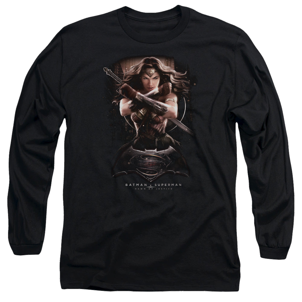 Batman v Superman Ww Ground Zero - Men's Long Sleeve T-Shirt Men's Long Sleeve T-Shirt Batman