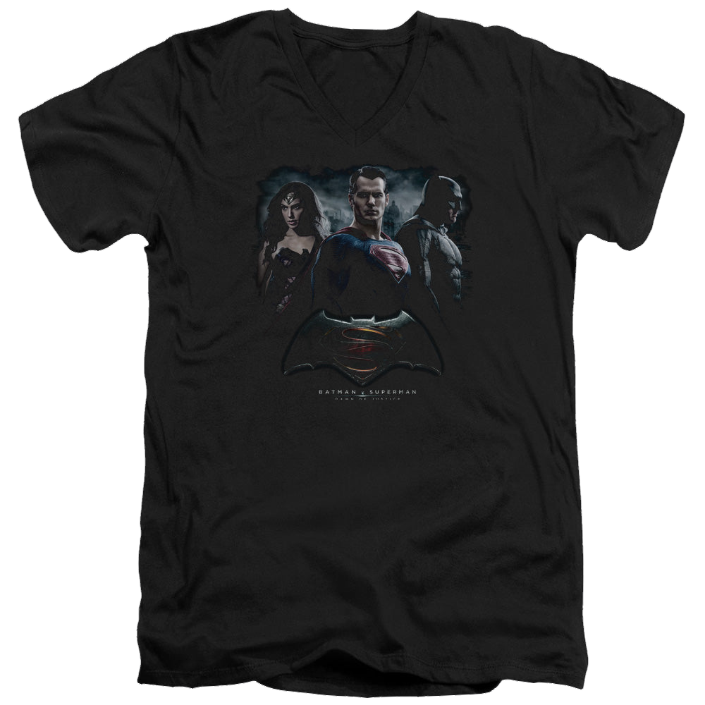 Batman v Superman Batman V Superman The Crew - Men's V-Neck T-Shirt Men's V-Neck T-Shirt Batman