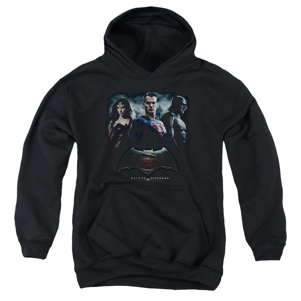 Batman v Superman Batman V Superman The Crew - Youth Hoodie Youth Hoodie (Ages 8-12) Batman