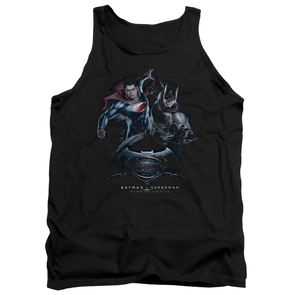 Batman v Superman Team Up - Men's Tank Top Men's Tank Batman